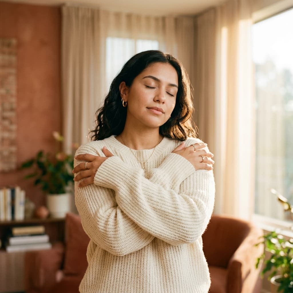Mujer preocupada reflexionando sobre apego ansioso en pareja