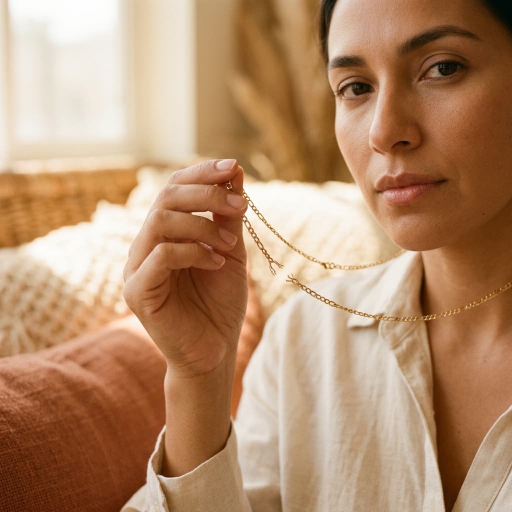 Mujer reflexionando sobre el ciclo ansioso evitativo en sus relaciones