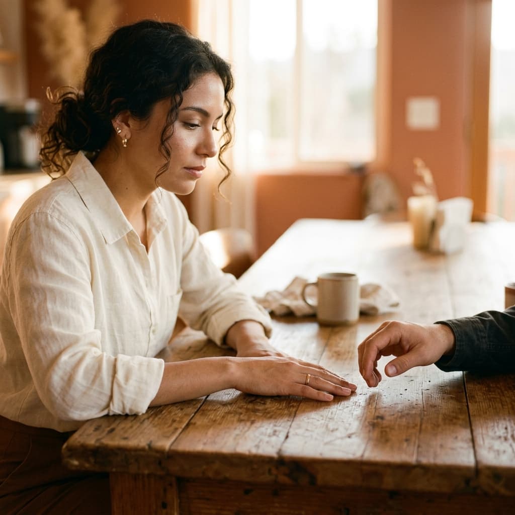 Mujer reflexionando sobre su estilo de apego emocional
