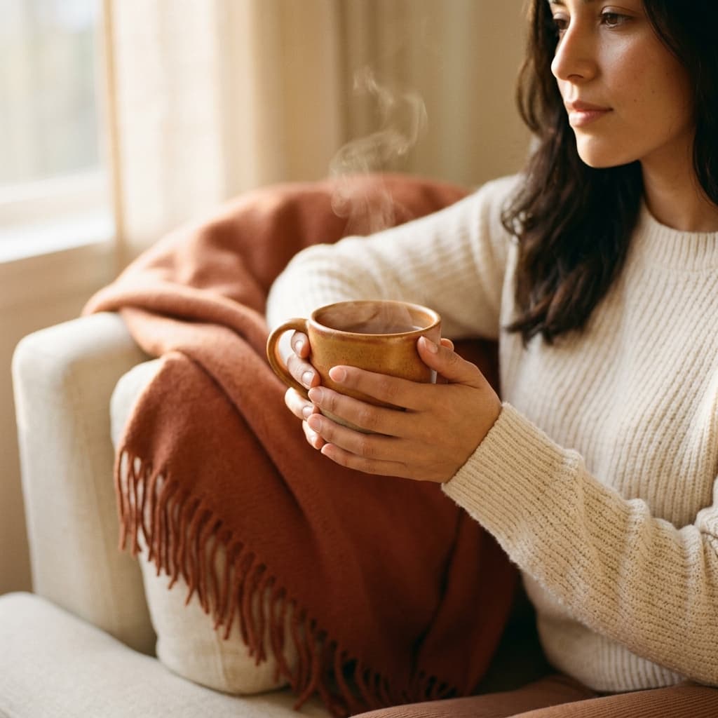 Mujer reflexionando sobre dependencia emocional en su amistad