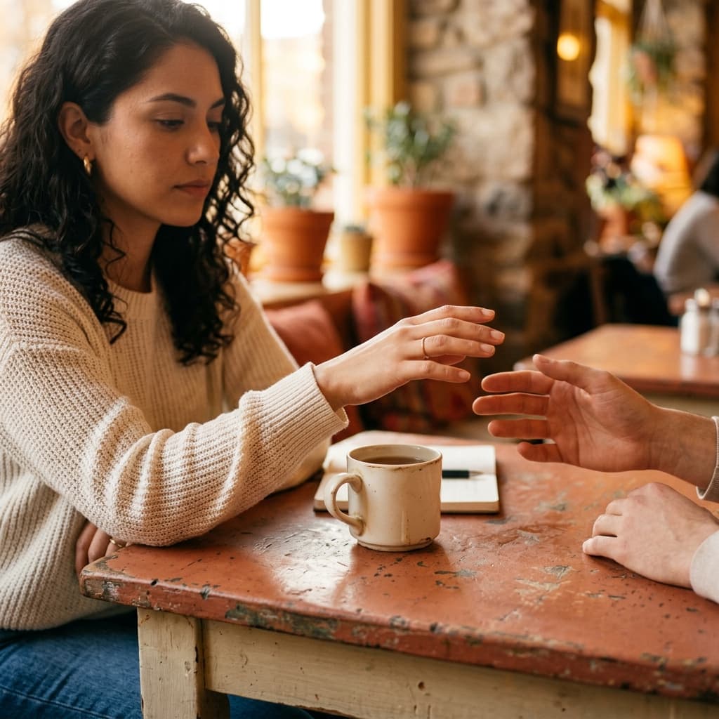 Ilustración de estilos de apego y cómo afectan la elección de pareja en mujeres